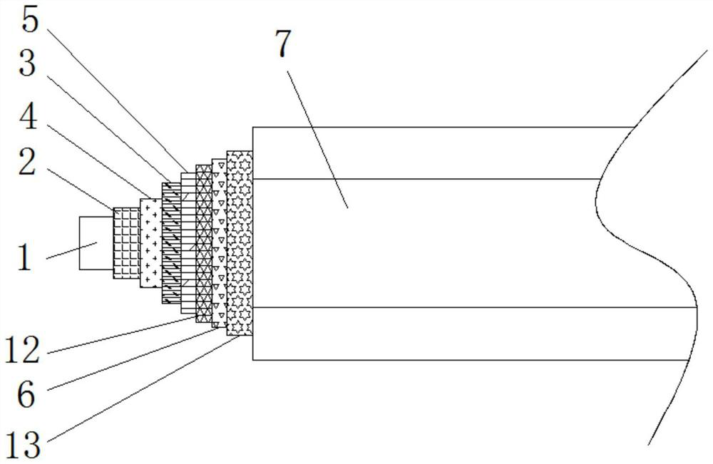 Special low-inductance high-voltage coaxial cable