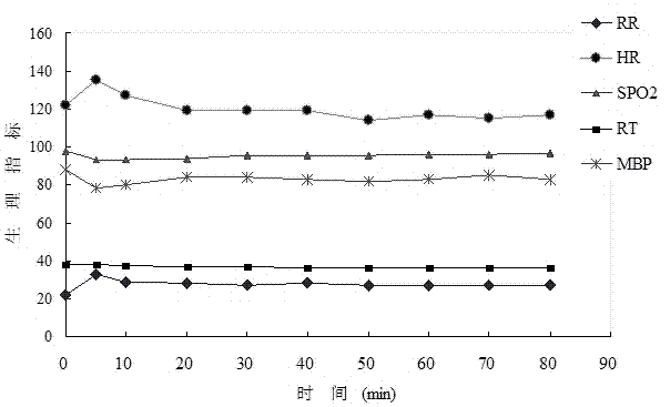 Emulsified isoflurane compound anesthetic for dogs and preparation method thereof