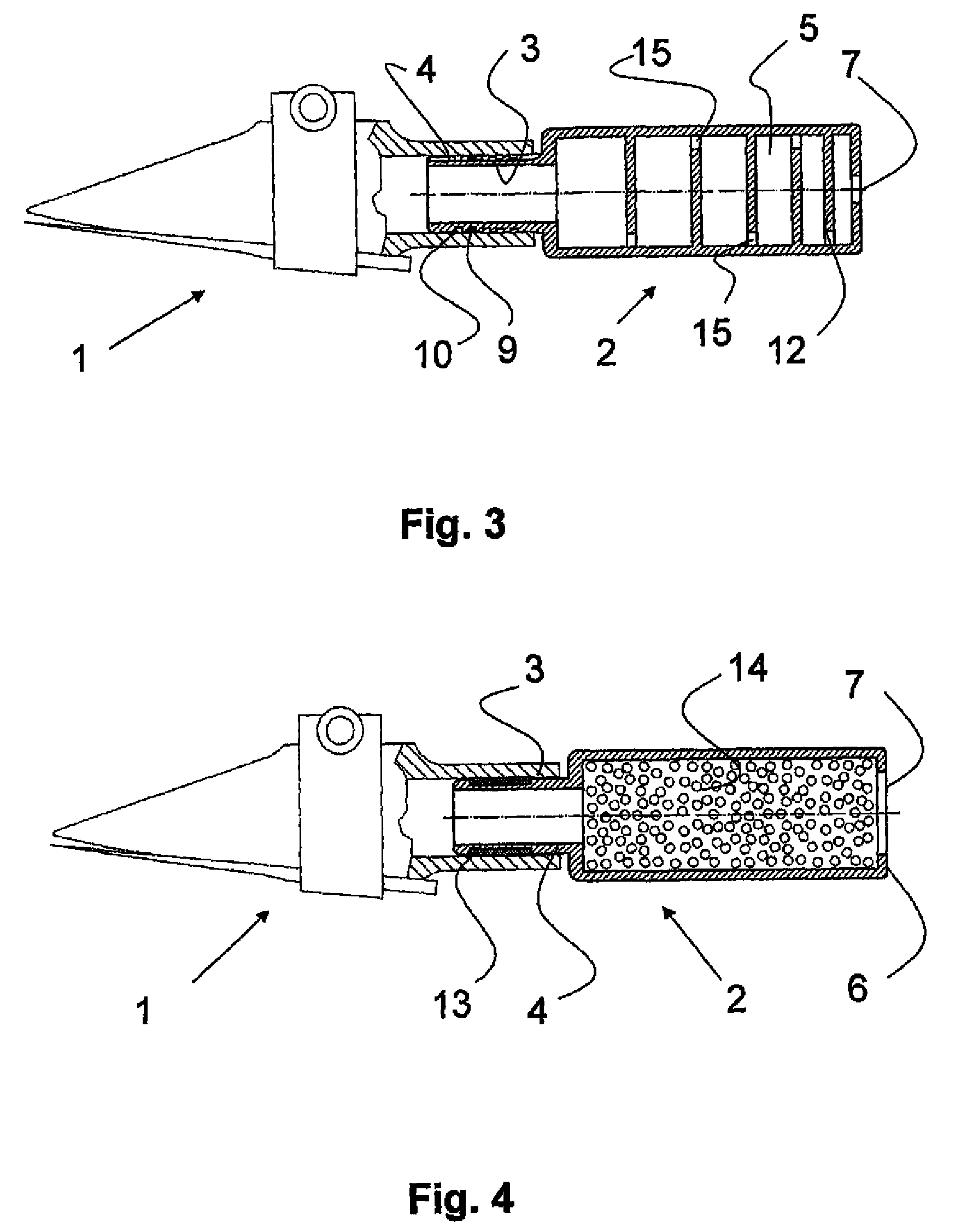 Device for mouthpiece exercises for a woodwind instrument