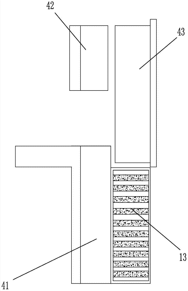 Perforating machine for aluminum profiles