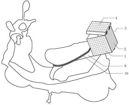 Solar charging device for electric vehicle battery