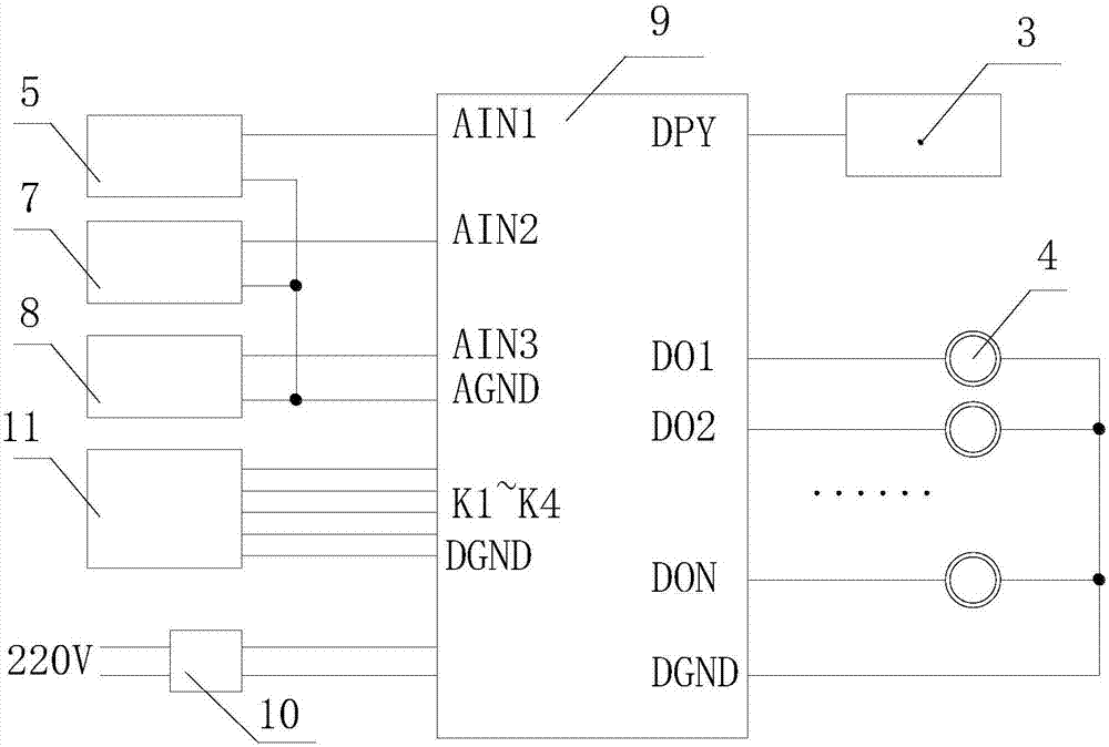 Novel push-pull type blackboard