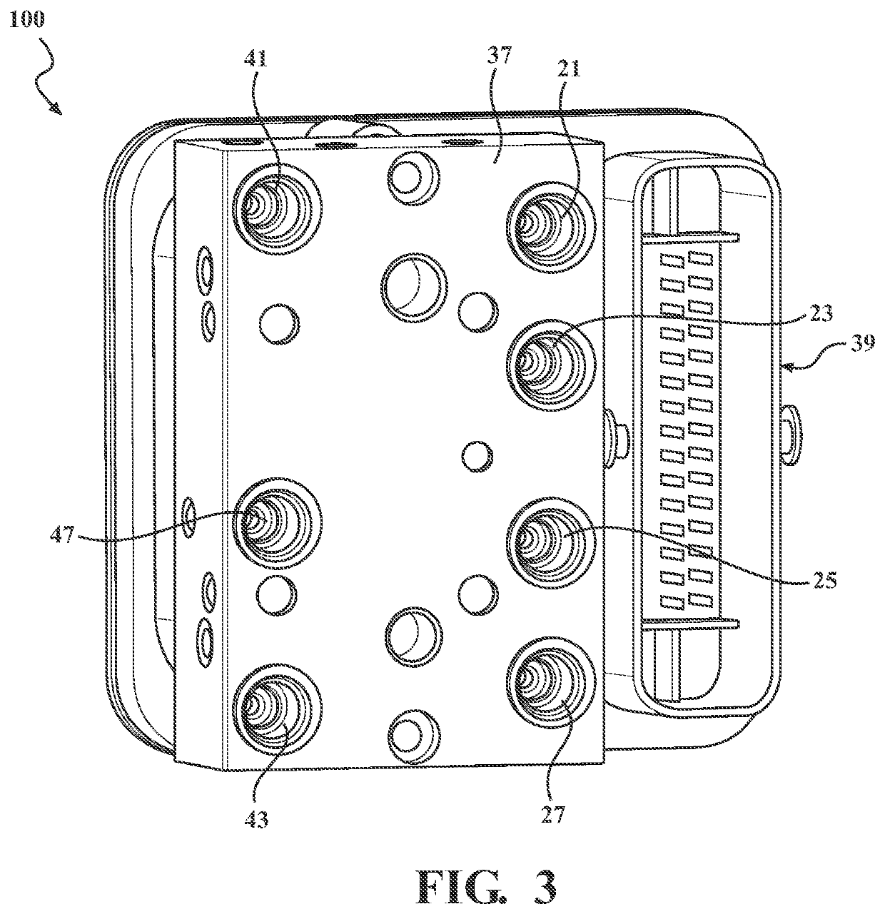 Closed integrated air management module