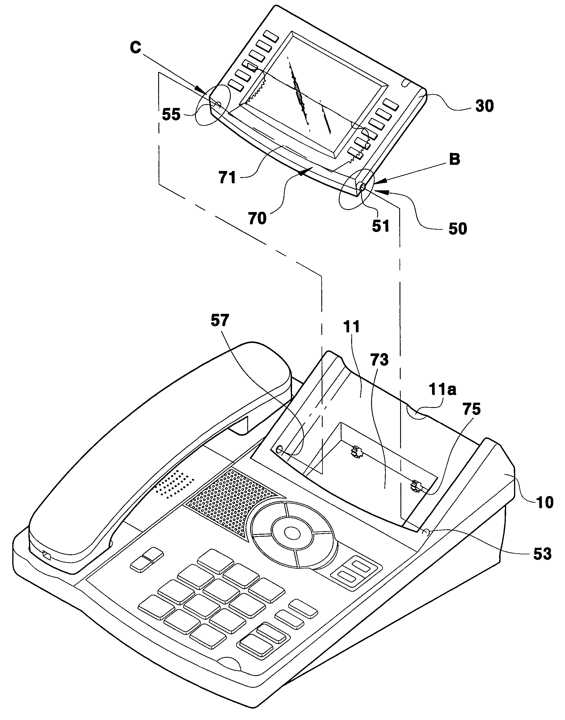 Hinge assembly and housing