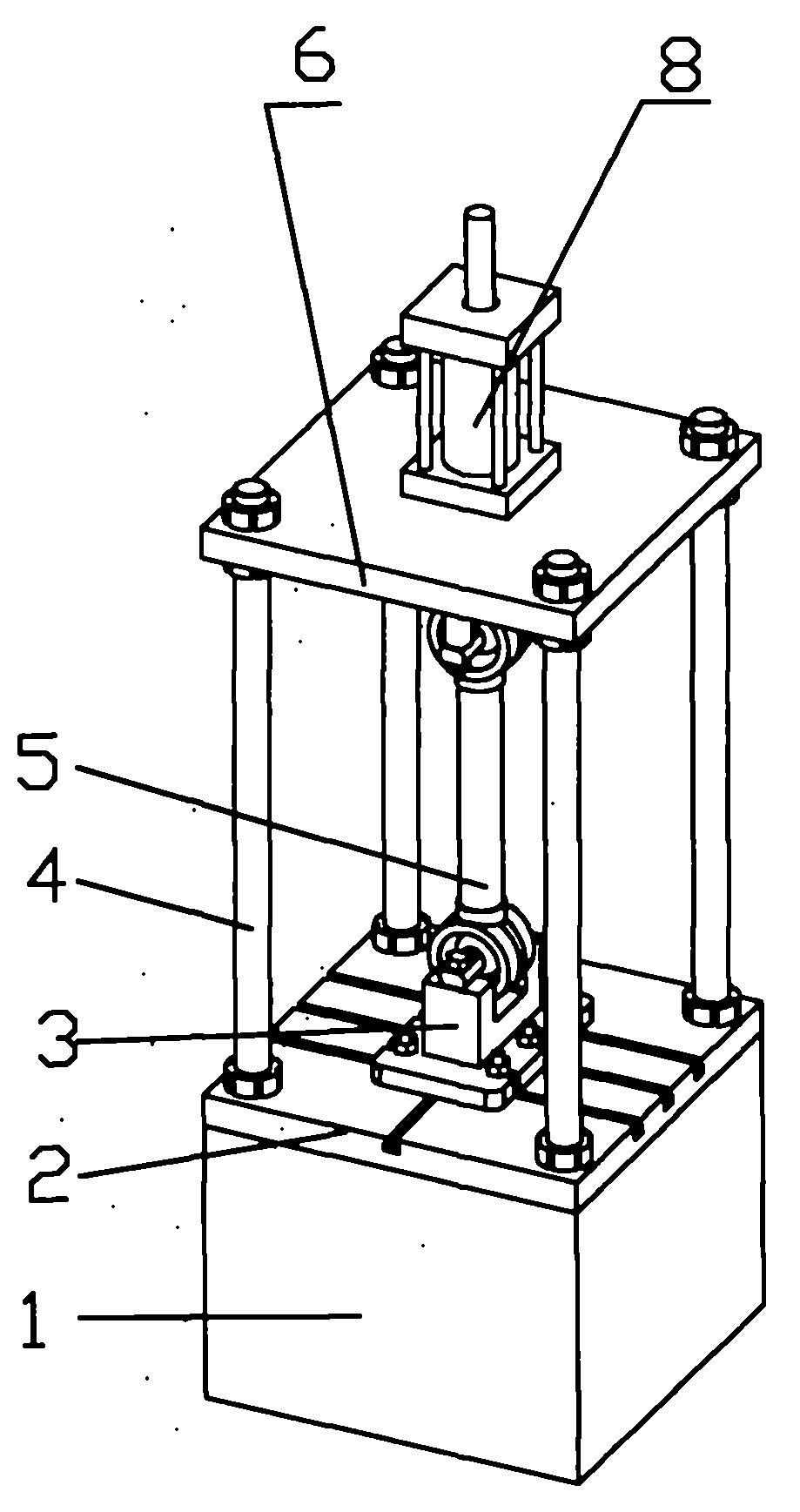 Novel axial fatigue tester