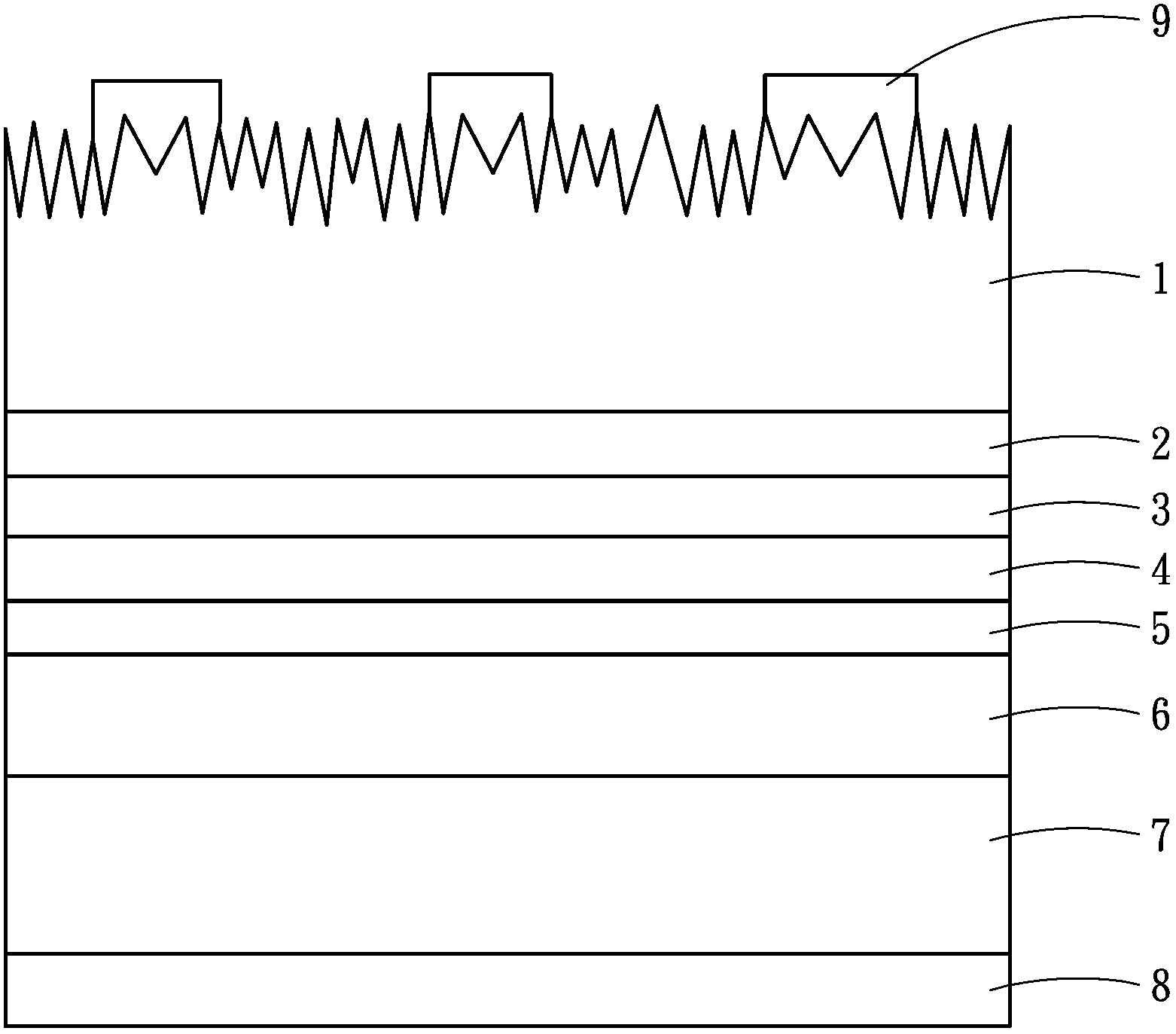 Light emitting diode with reflector protective layer