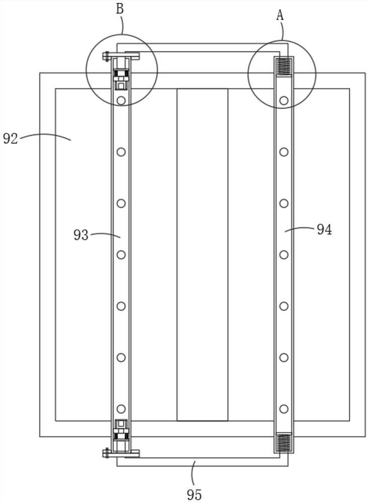 Rubber belt type vacuum filter