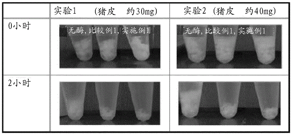 Composition for dispersing biological tissue