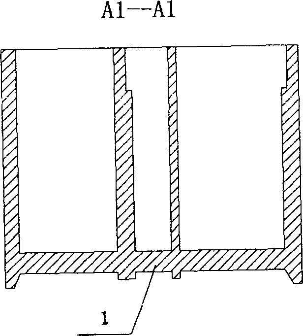 Ground caisson construction technology and ground caisson