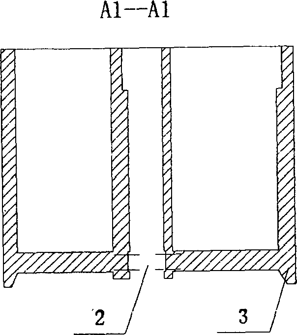 Ground caisson construction technology and ground caisson