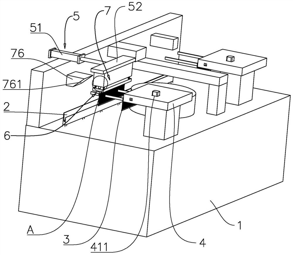 Full-automatic light-emitting diode die bonding equipment and process