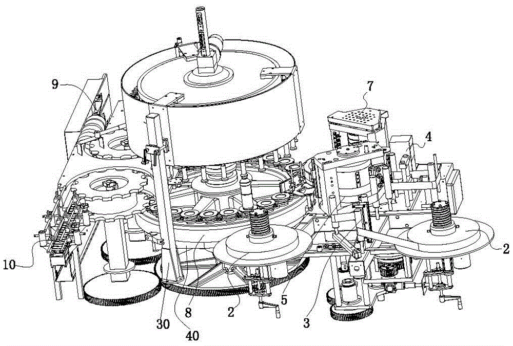 High-speed hot melt glue labeling machine