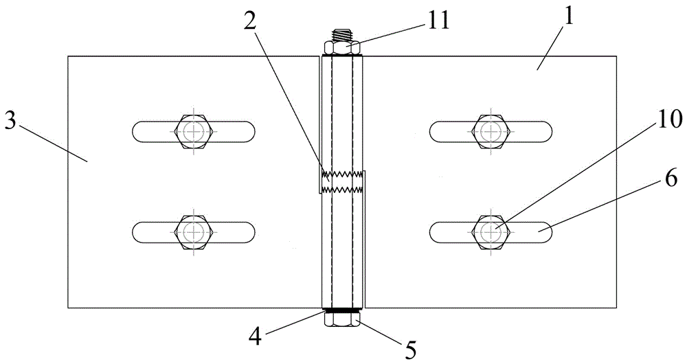 Multi-angle purline connecting assembly for metal roof