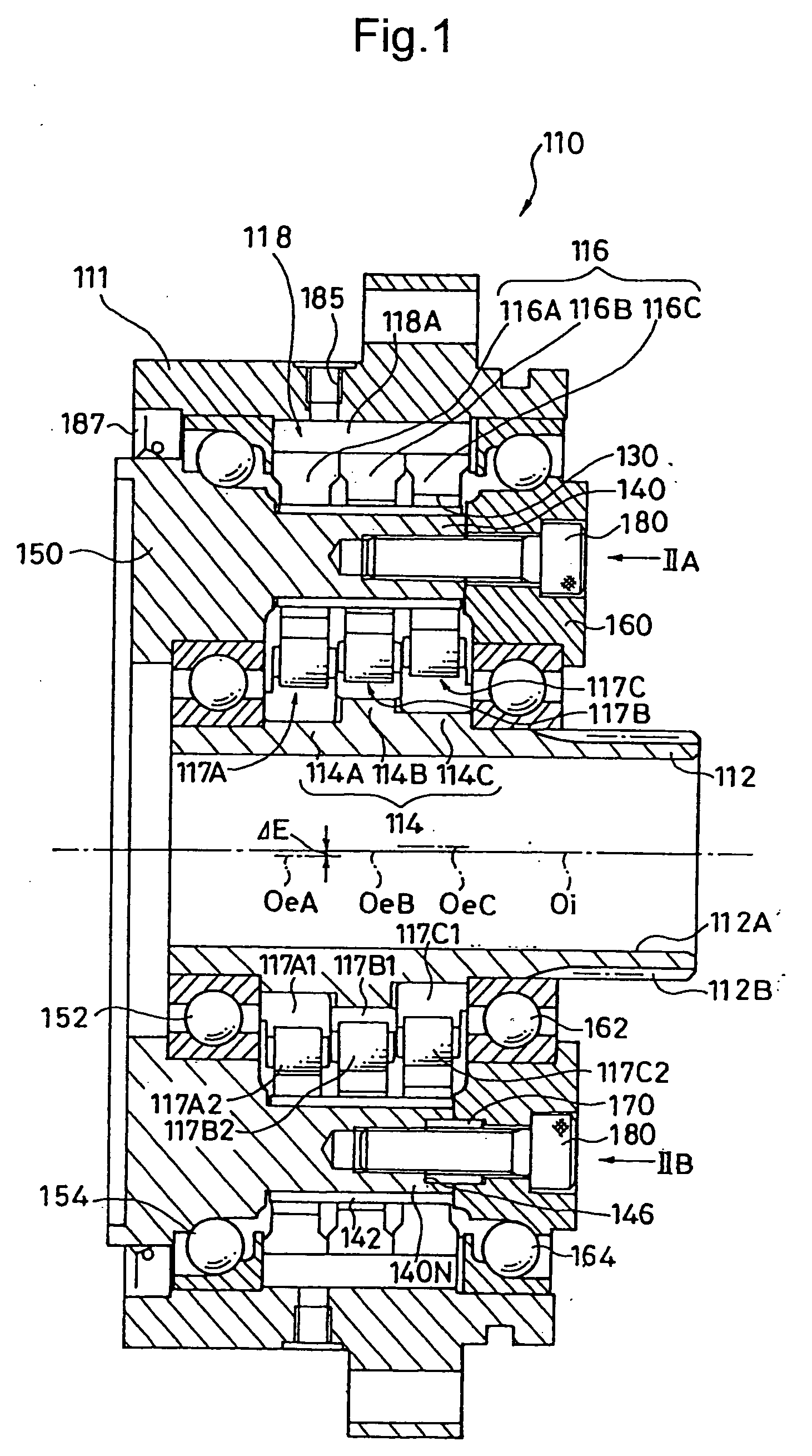 Planetary reduction mechanism, pin structure, and method for manufacturing pin