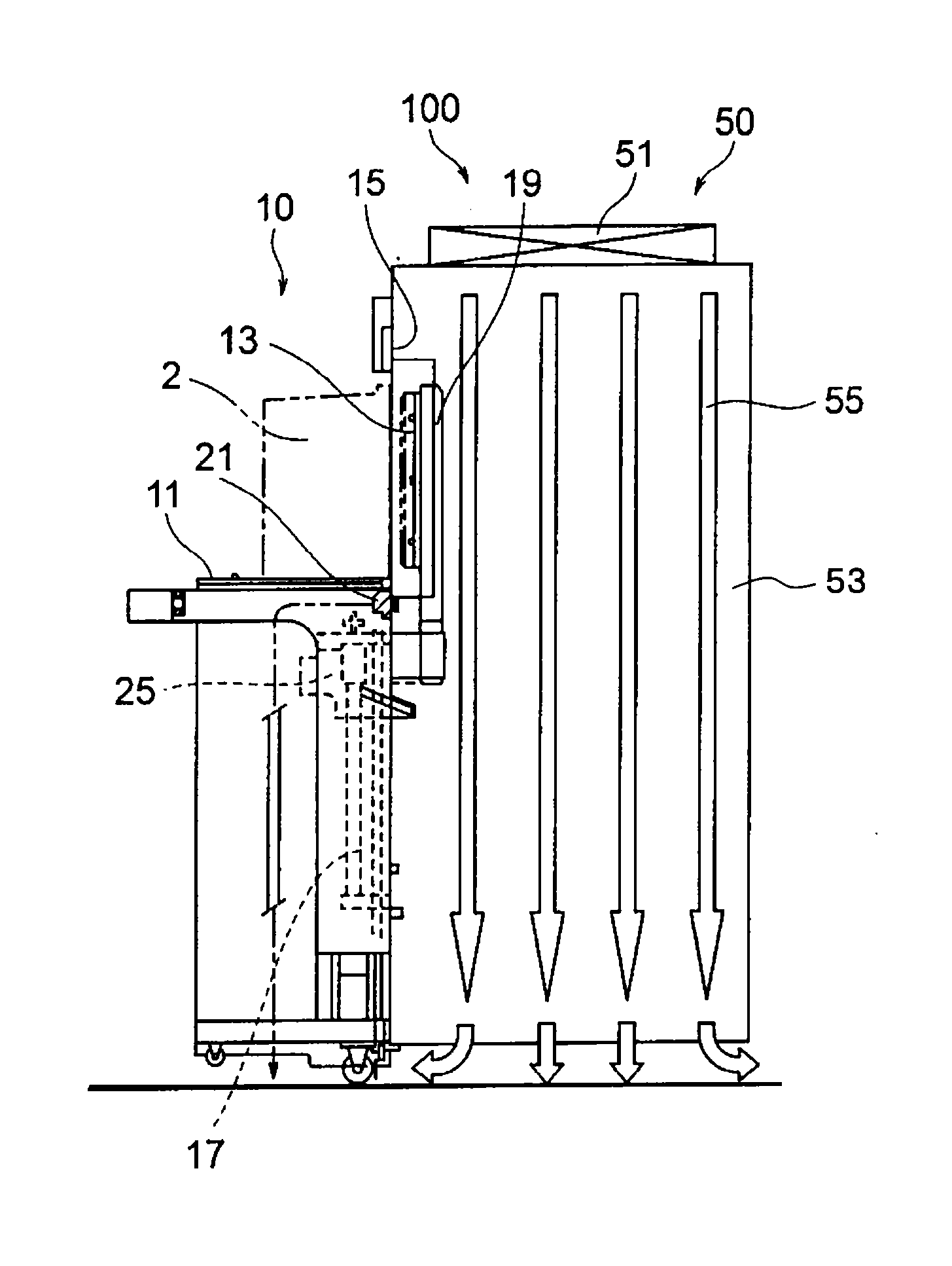 Load port unit and efem system