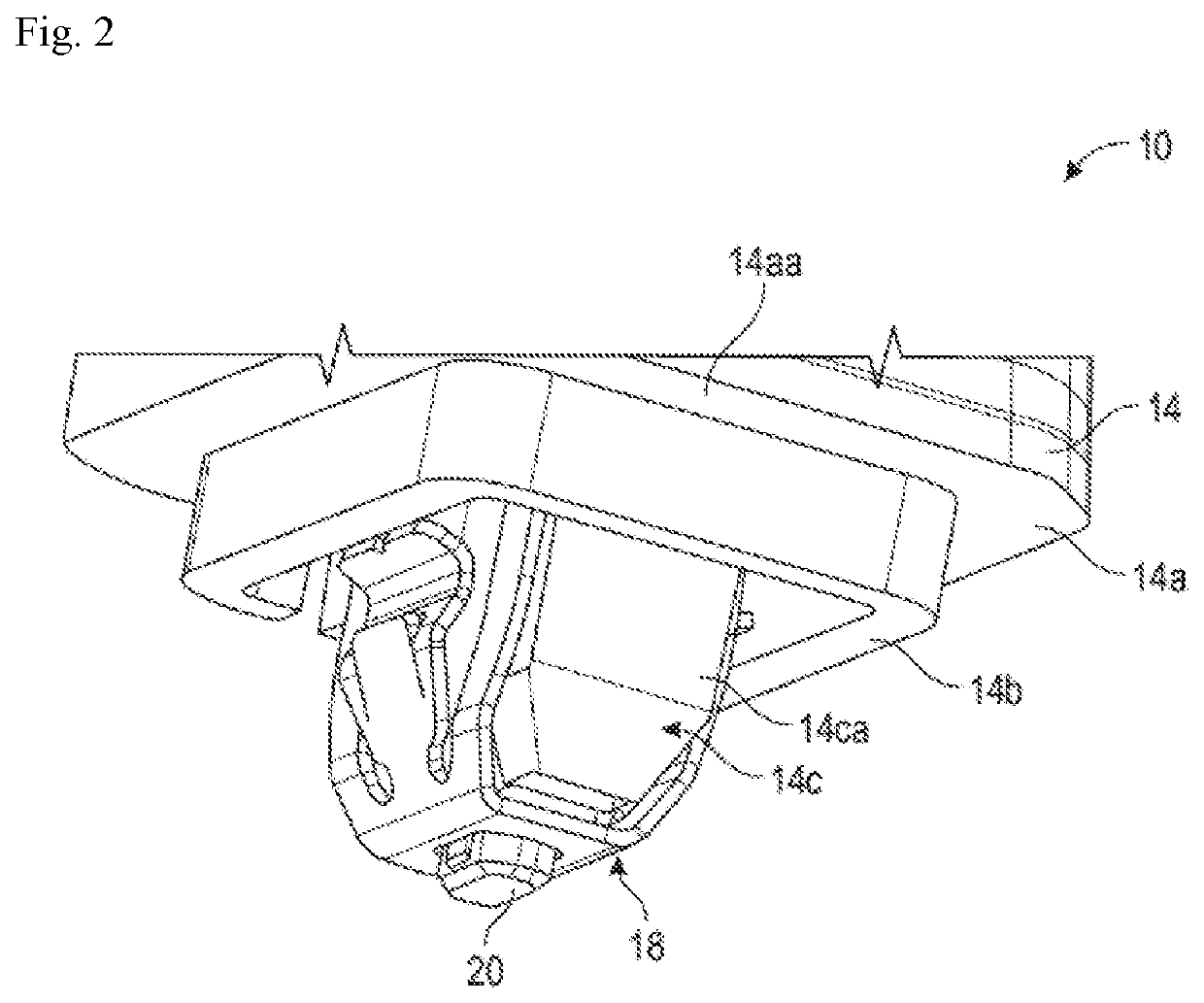 Assist handle for a vehicle passenger compartment