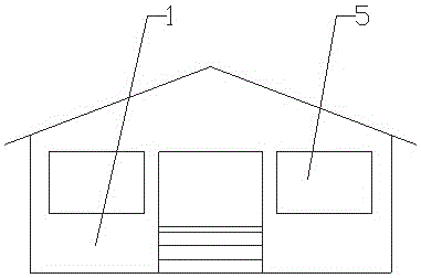 Suspended pig house