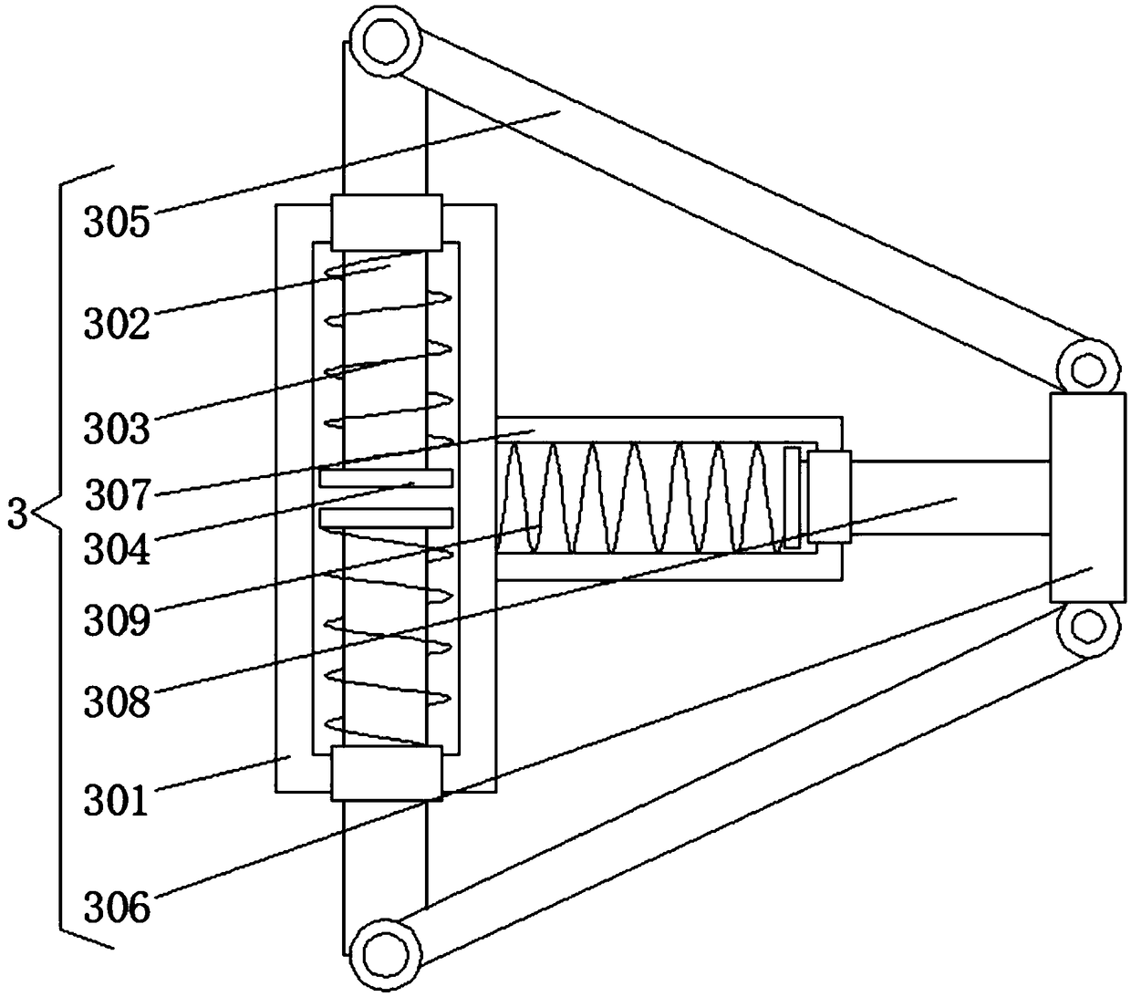 Novel regulating nut