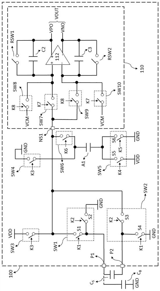 Detection circuit, chip and related electronic device