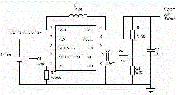 A gas measuring device