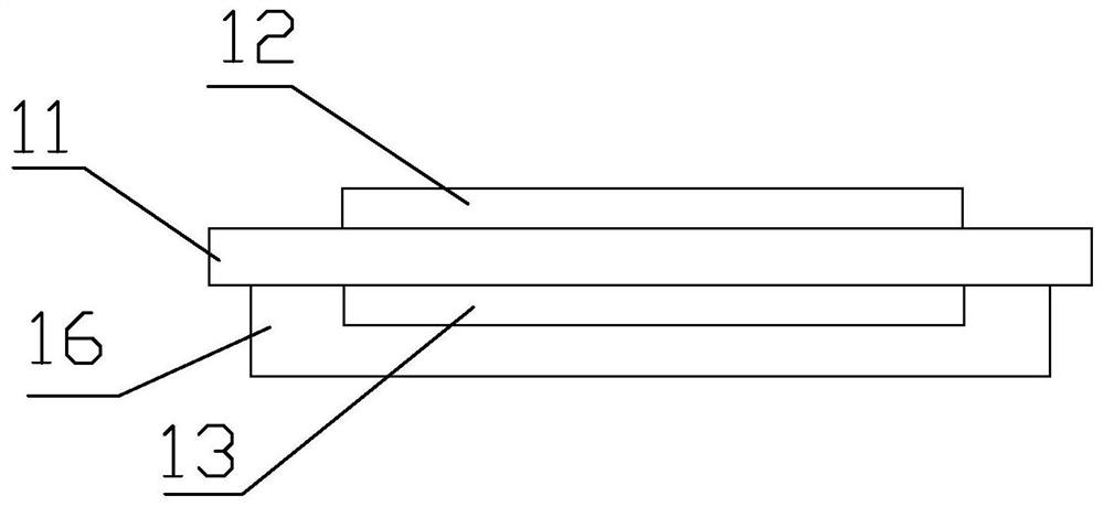 Hydrogen sensor for leakage detection and preparation method of sensitive element of hydrogen sensor