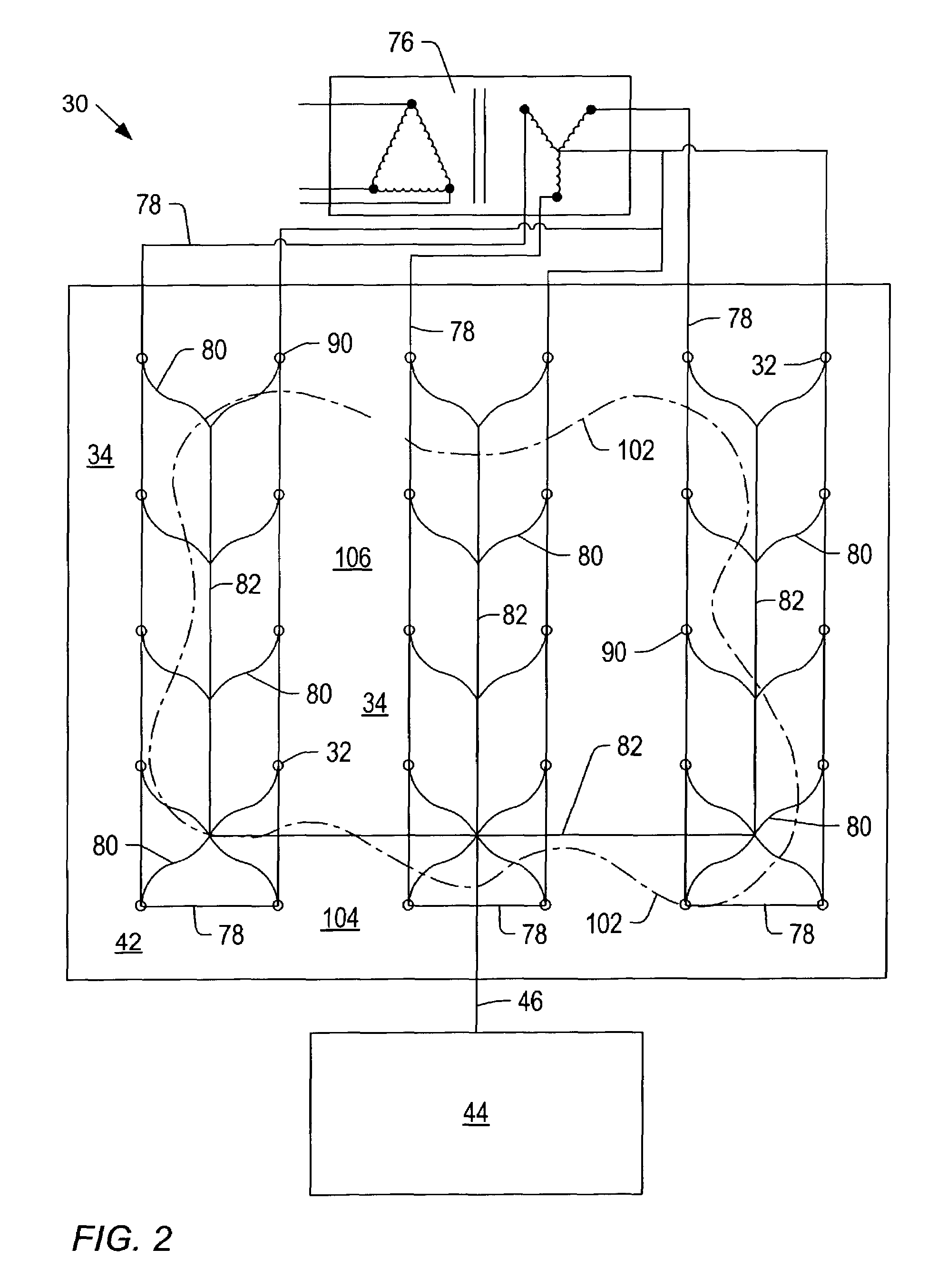 Soil remediation using heated vapors