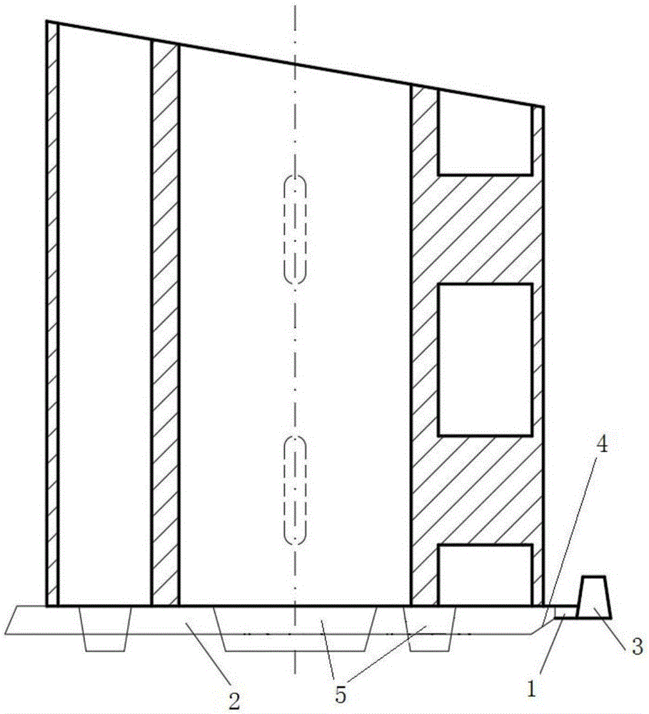 Casting bottom pouring system and design method