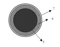 System and method for detecting leakage of high-temperature gas in high-temperature high-pressure guide pipe of airplane