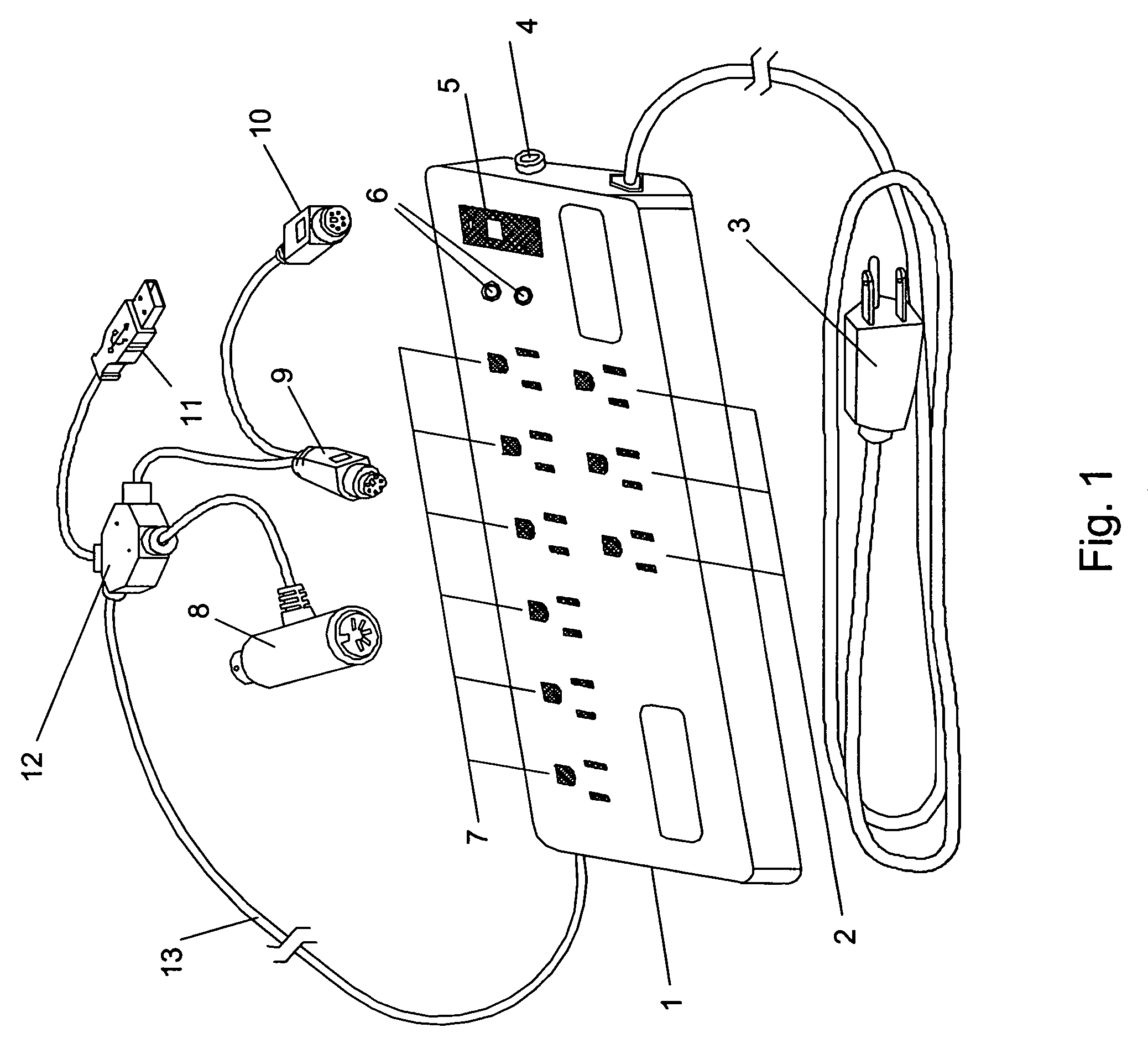 System and method for automatically interrupting power to a secondary device upon the extinguishing of power to a primary device