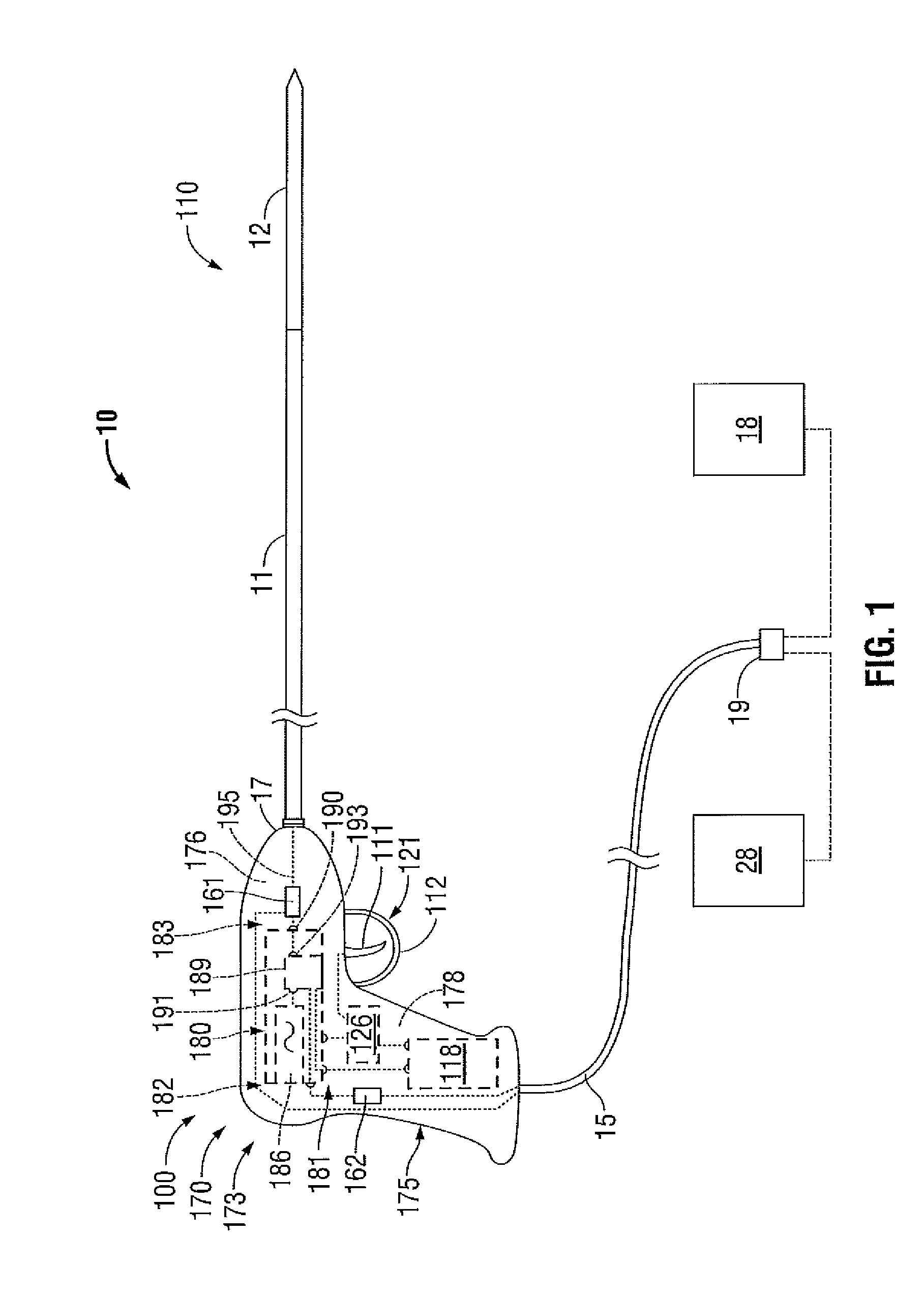 Handheld Medical Devices Including Microwave Amplifier Unit At Device Handle