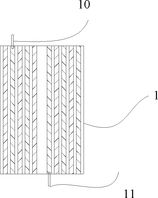 Aluminum case cylindrical lithium ion battery structure