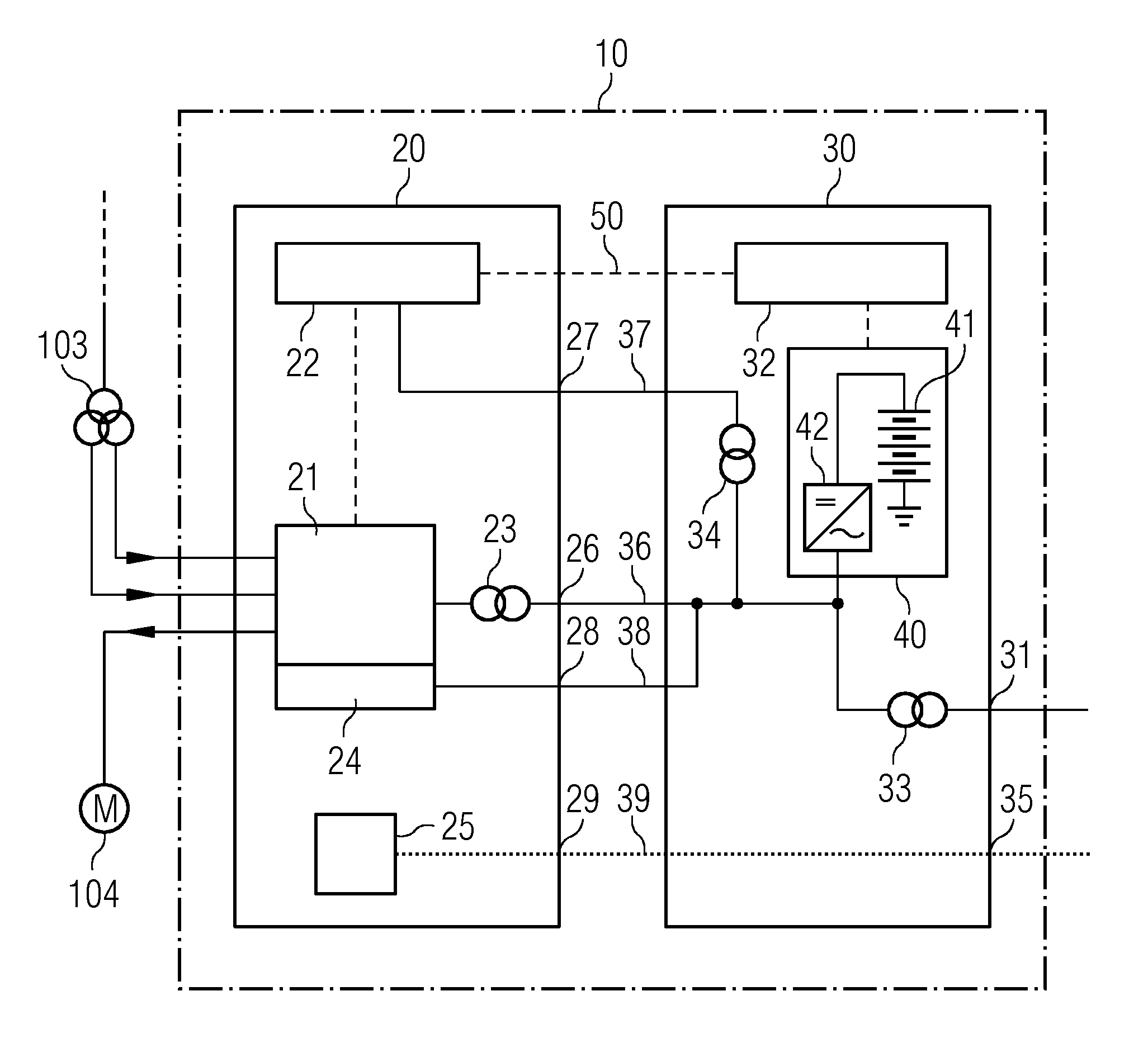 Hot Standby Power Supply for a Variable Frequency Drive