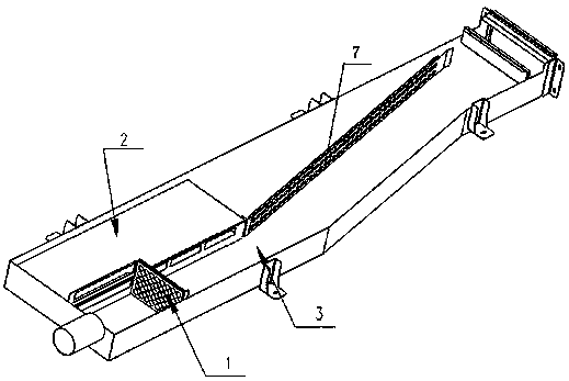 The structure of the air duct for the driver's cab of the rail transit vehicle