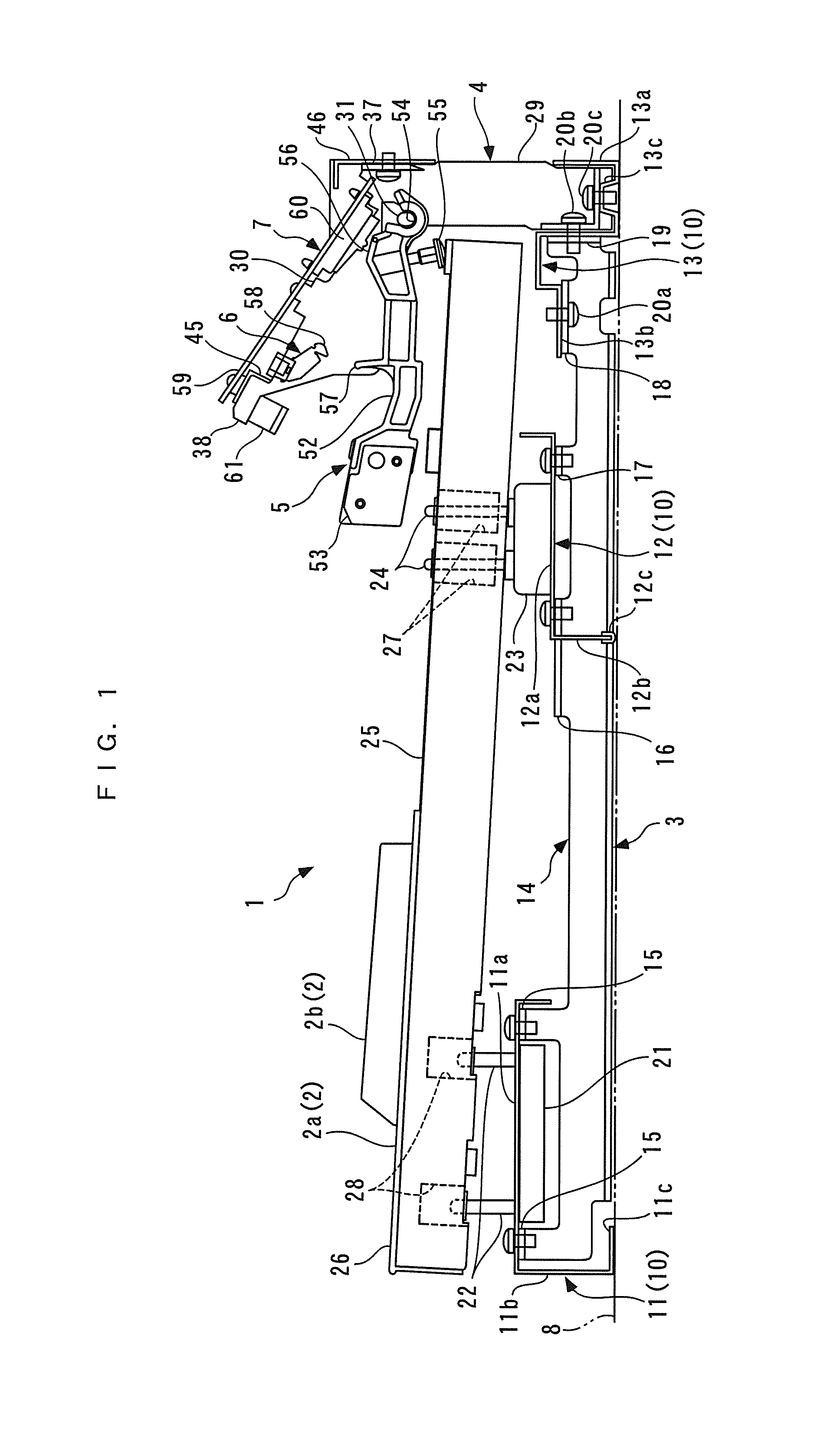 Keyboard device for electronic keyboard instrument