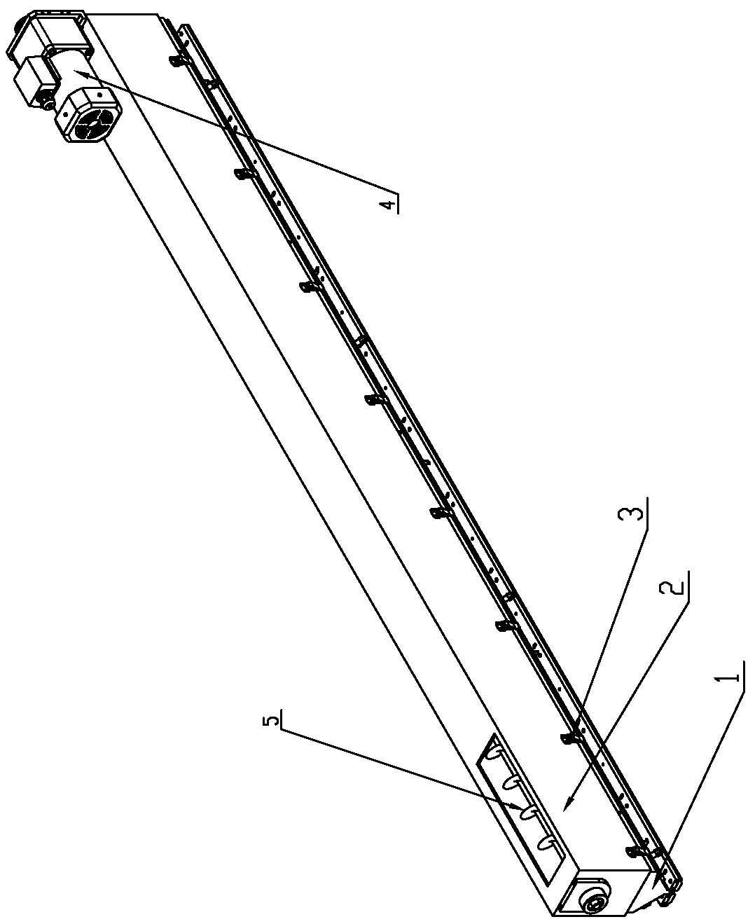 Vibration sand discharging device for 3D printing and vibration sand spreading debugging method thereof