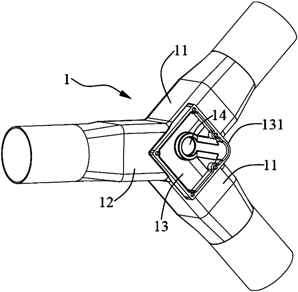 EGR pipe and EGR system