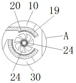 Portable energy storage equipment with heat dissipation wind tunnel structure