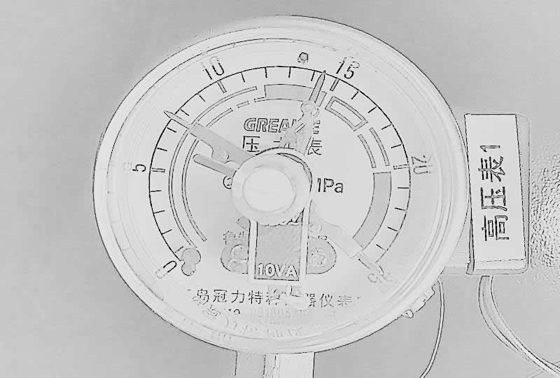 Method and system for monitoring operation state of pressure gauge of oil-discharging nitrogen-injecting fire-extinguishing device