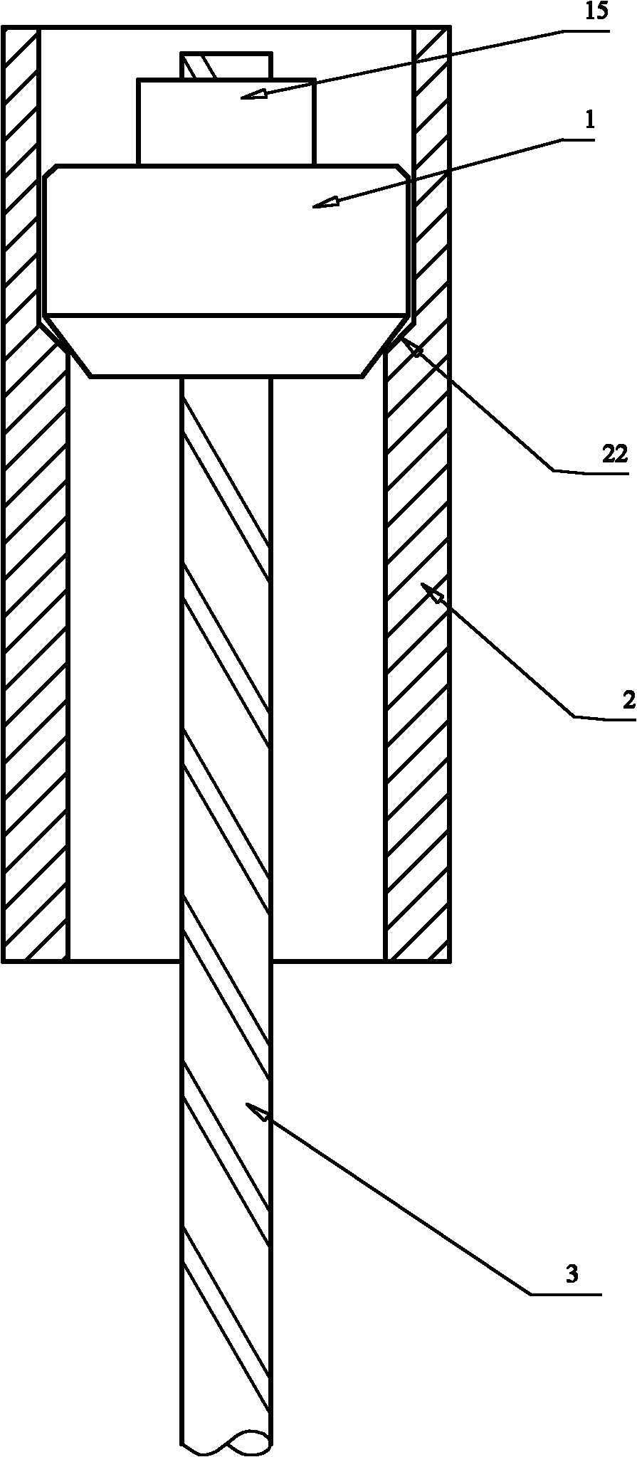 Pressure-yielding anchor device