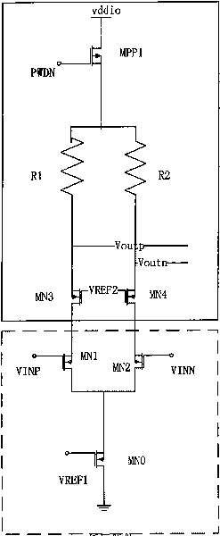 Low voltage differential signal driver adaptive to various IO power supplies