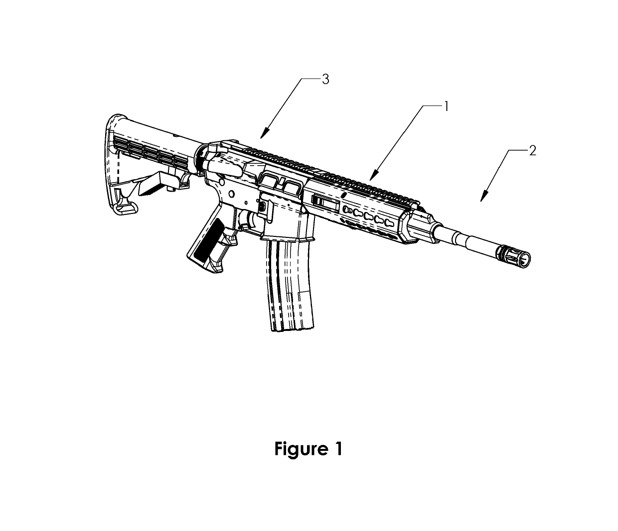 Free-floating rifle rail and barrel locking system(s)/assemblies