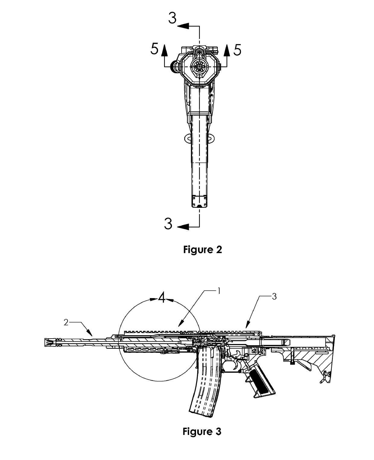 Free-floating rifle rail and barrel locking system(s)/assemblies