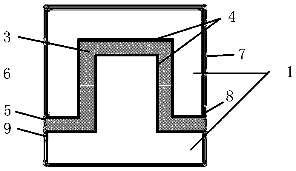 Fractal structure acoustic metamaterial based on electrorheological fluid