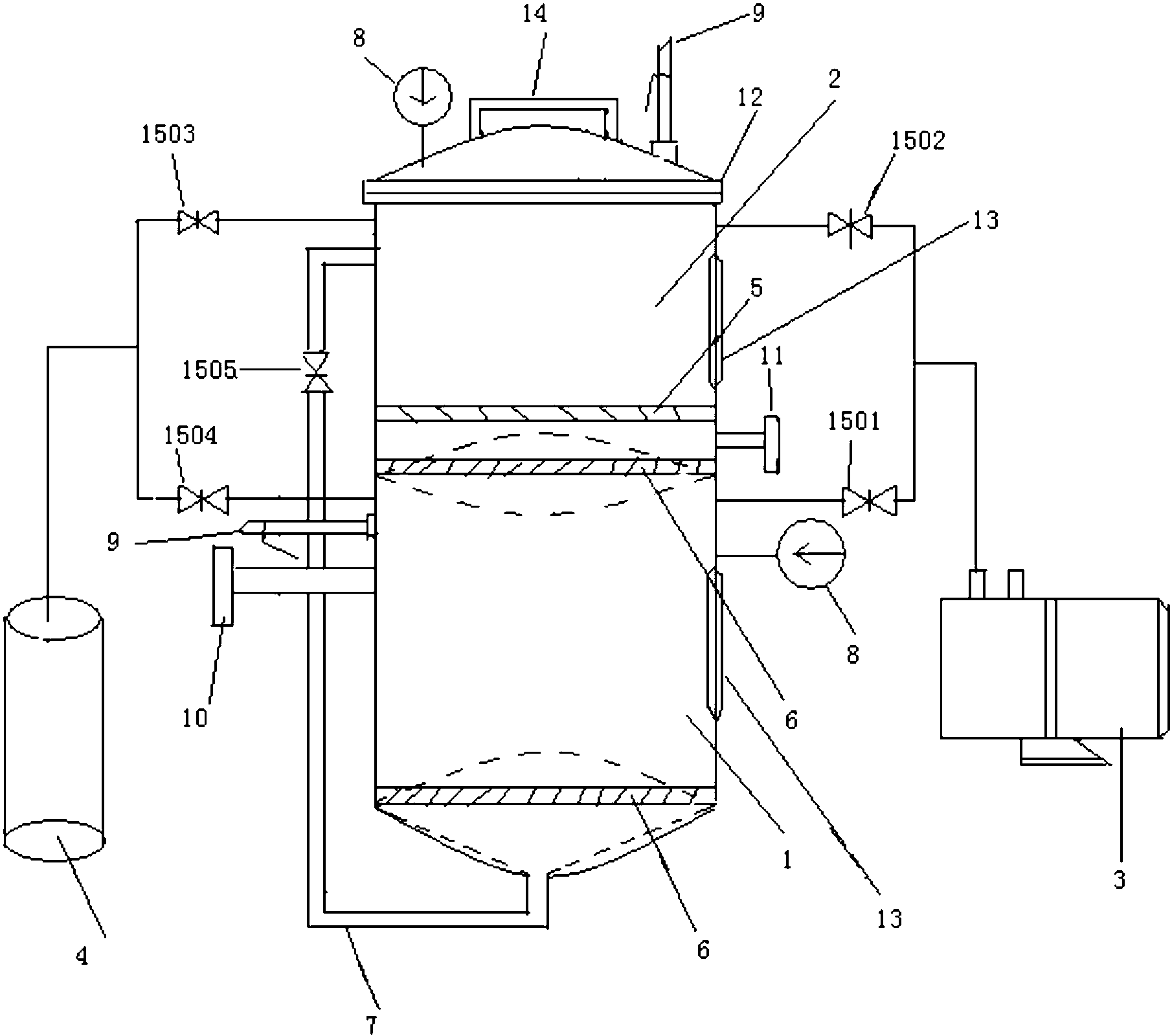 Vacuum deoxygenation nitrogenization blanching method for agaricus bisporus