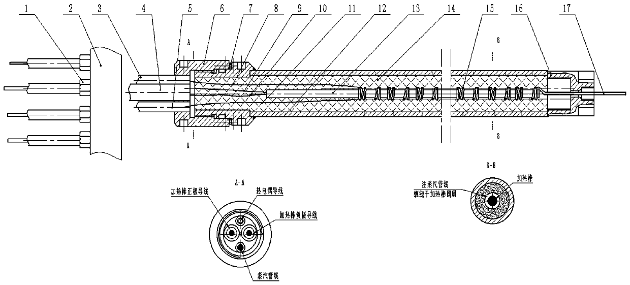 Implantable miniature steam generator