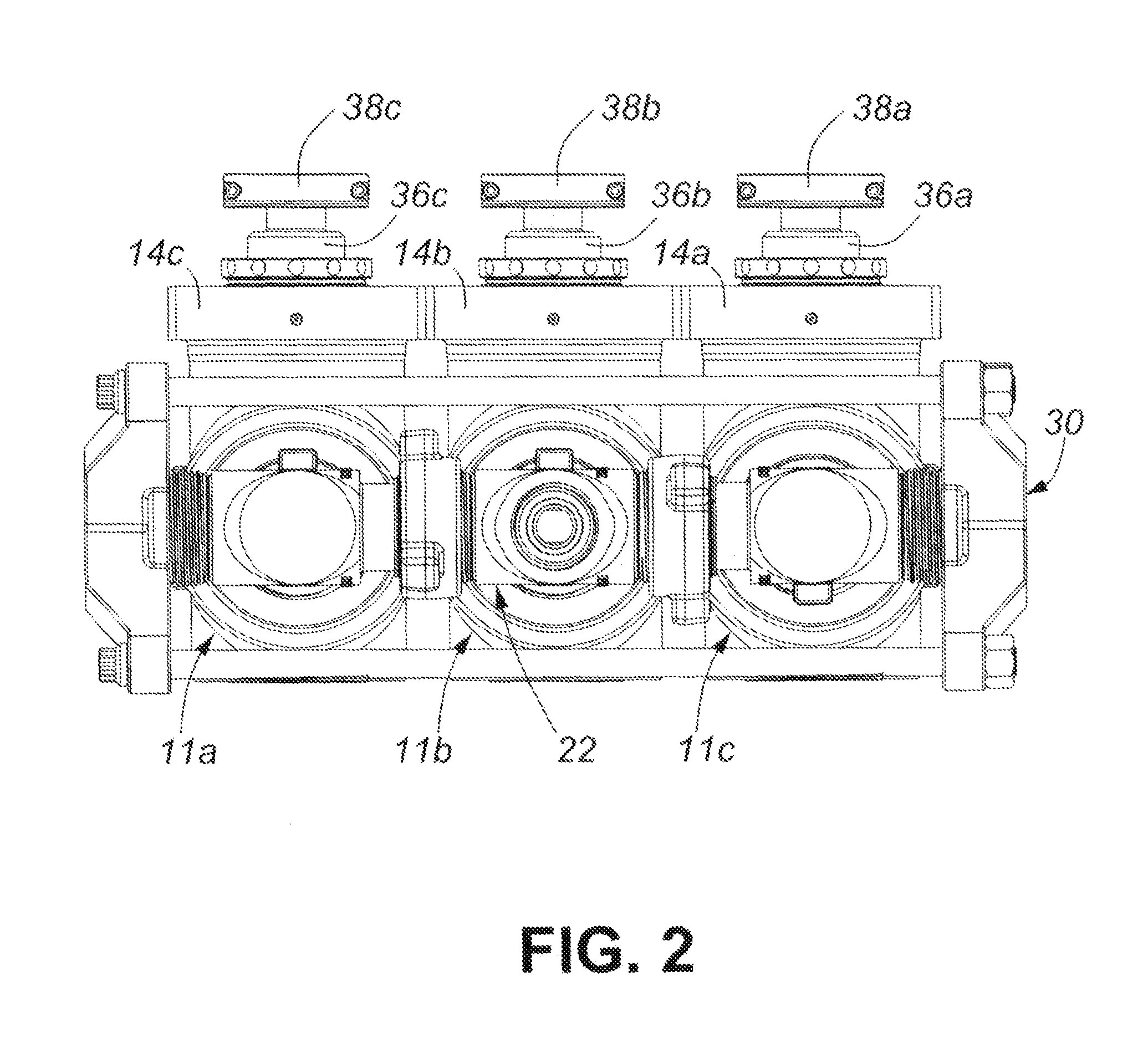 Compression clamp for a modular fluid end for a multiplex plunger pump