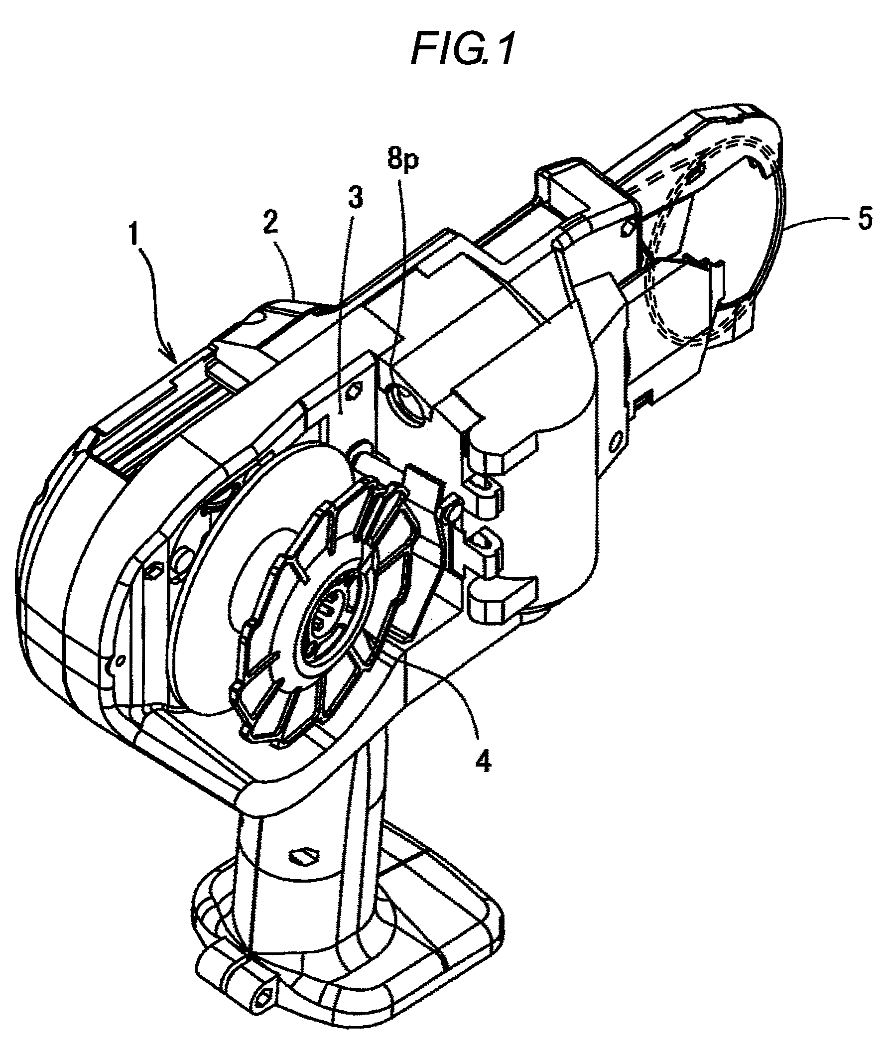 Reinforcing bar binding machine