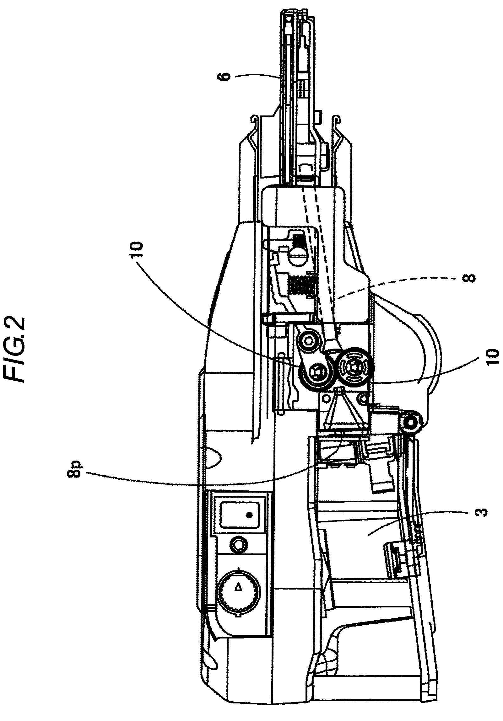 Reinforcing bar binding machine