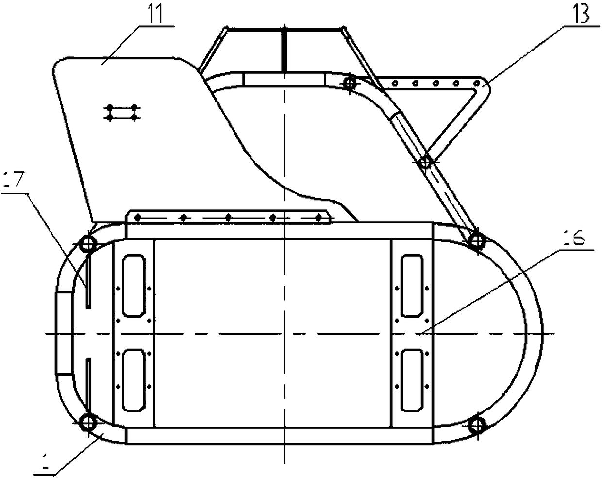 Underwater towed system for near-shore seabed habitat observation