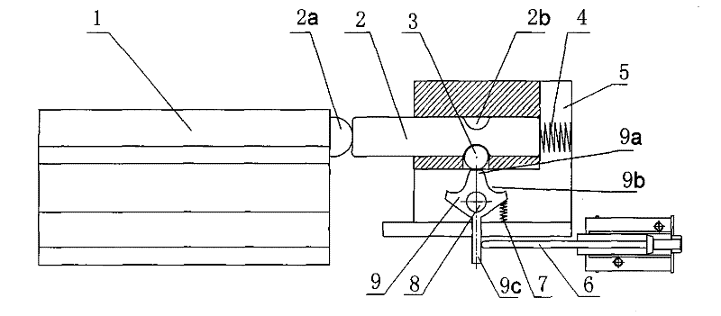 Door lock structure capable of being opened in prepressing state of door